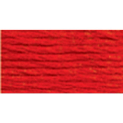 DMC 117 606 Six Stranded Cotton Embroidery Floss  Bright Orange Red  8 7 Yard