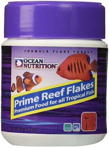 Ocean Nutrition Prime Reef Flakes 1 2 Ounces  34 Grams  Jar