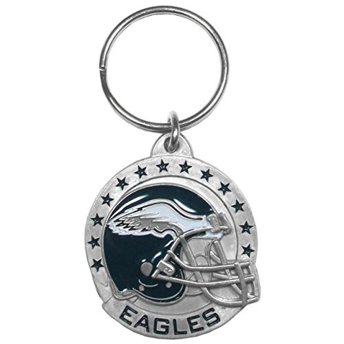 NFL Siskiyou Sports Fan Shop Philadelphia Eagles Carved Metal Key Chain One Size Team Color