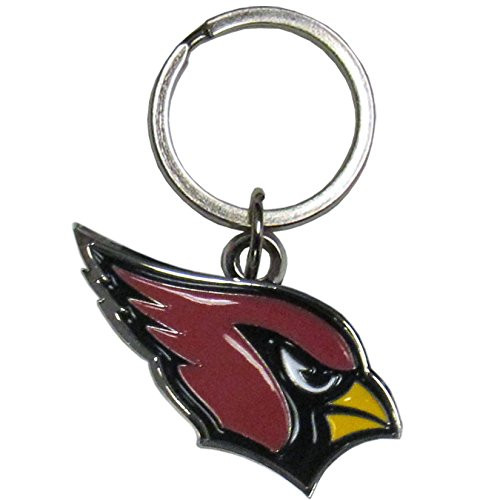 NFL Siskiyou Sports Fan Shop Arizona Cardinals Chrome Enameled Key Chain One Size Team Colors NFL Siskiyou Sports Fan Shop Arizona Cardinals Chrome Enameled Key Chain One Size Team Colors