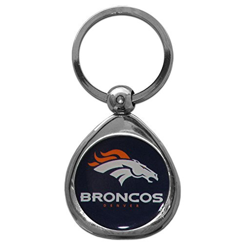 NFL Siskiyou Sports Fan Shop Denver Broncos Chrome Key Chain One Size Team Colors NFL Siskiyou Sports Fan Shop Denver Broncos Chrome Key Chain One Size Team Colors