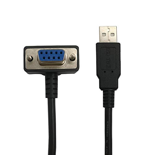 DSD TECH SH RS232C USB to DB9 Female TTL Adapter Built in FTDI Chip for Windows Linux and Mac OS