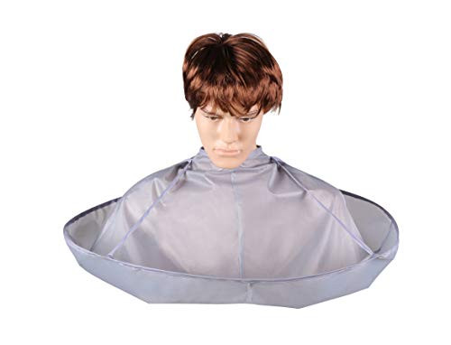 70CM Professional Hair Cutting Cape  Hair Catcher  Hairdressing Umbrella Cloak for Adult Barber Hairdressing Kit  70CM 27 5in  Silver 70CM Professional Hair Cutting Cape  Hair Catcher  Hairdressing Umbrella Cloak for Adult Barber Hairdressing Kit  70CM 27 5in  Silver
