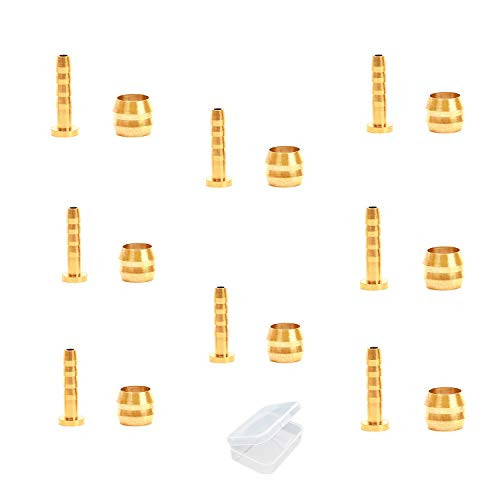 JinYu Olive Hose Olive Insert Bike Disc Brake Hose Insert  8 Set Hydraulic Disc Brake Hose Olive Connector Insert for Replacement Part for Hose  BH 59