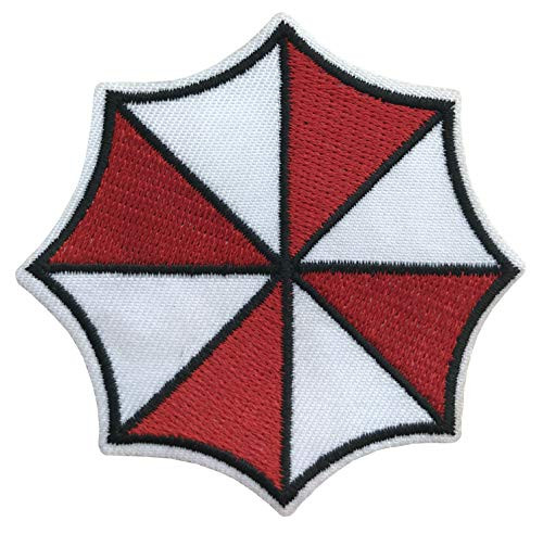 Resident Evil Small Umbrella Corporation Logo Shoulder Patch  NEW 3  Iron Sew On