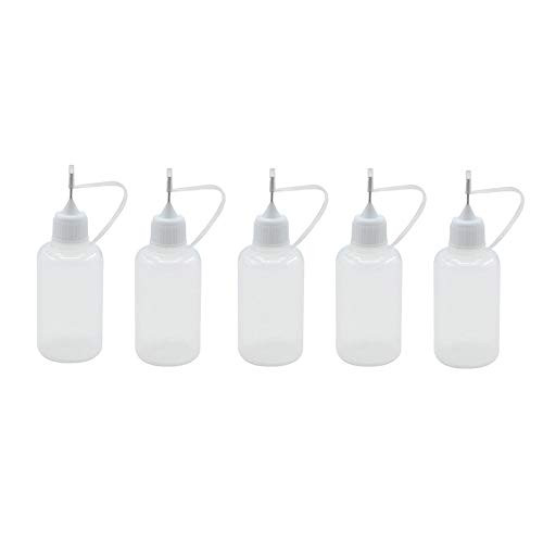 SPHTOEO 5pcs 30ml Needle Tip Glue Bottle Applicator DIY Quilling Tool Precision Bottle Needle Bottle Squeeze Bottle SPHTOEO 5pcs 30ml Needle Tip Glue Bottle Applicator DIY Quilling Tool Precision Bottle Needle Bottle Squeeze Bottle