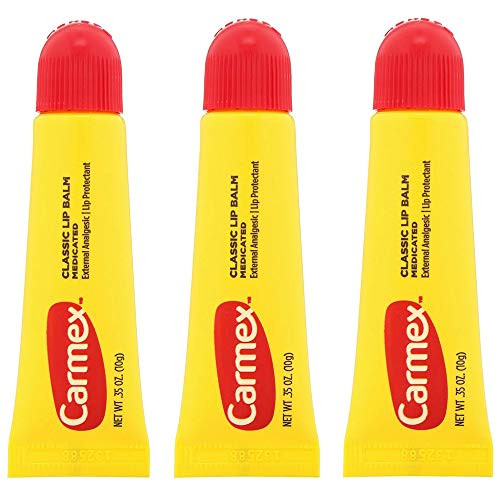 Carmex Classic Lip Balm 0 35 Ounce 3 Count