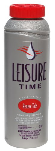 LEISURE TIME Spa Shock Renew Non-Chlorine Shock Tabs (45305A)