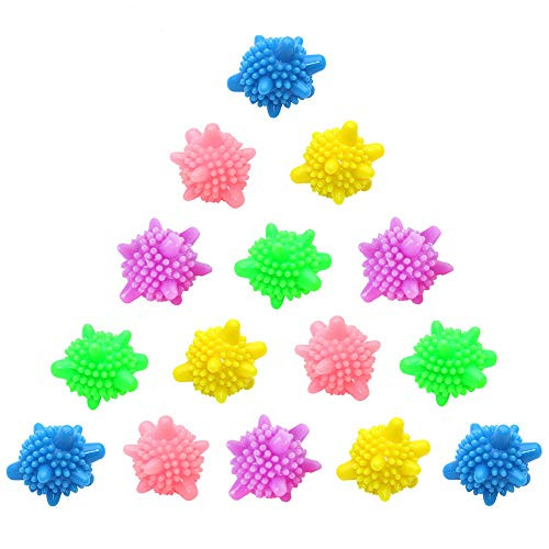 Laundry Ball Wash Balls Reusable Eco Friendly Washer Balls Solid Colorful Tangle Free Laundry Scrubbing Balls for Washing Machine Random Color 15 Pack Laundry Ball Wash Balls Reusable Eco Friendly Washer Balls Solid Colorful Tangle Free Laundry Scrubbing Balls for Washing Machine Random Color 15 Pack