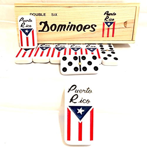 Puerto Rico Dominoes Puerto Rican flag Dominoes set, Boricua pride dominoes