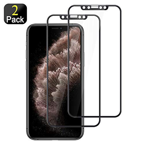 iPhone 11 Pro Max Screen Protector iPhone Xs Max Screen Protector  Anti Scratch Full Protection Durable Tempered Glass for iPhone 11 Pro Max iPhone Xs Max 6 5 inch  2 Pack