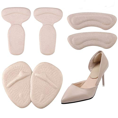 FonsBleaudy Heel Grips High Heel Pads Heel Inserts High Heel Forefoot Cushion Blister Prevention Anti Slip Heel Shoe Cushion Inserts Heel Snugs for Women 2 Inserts 1 pad FonsBleaudy Heel Grips High Heel Pads Heel Inserts High Heel Forefoot Cushion Blister Prevention Anti Slip Heel Shoe Cushion Inserts Heel Snugs for Women 2 Inserts 1 pad
