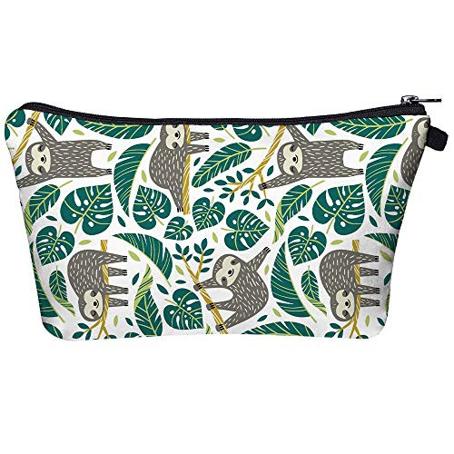 Sloth Cosmetic Bag Makeup Bags Small Makeup Pouch Travel Toiletry Organizer With Zipper For Women Girls Sloth Cosmetic Bag Makeup Bags Small Makeup Pouch Travel Toiletry Organizer With Zipper For Women Girls