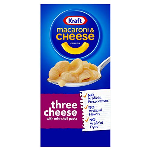 Kraft Macaroni   Cheese  Three Cheese  7 25 oz