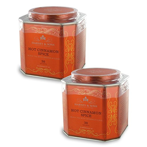 Harney and Sons Tea - Hot Cinnamon Spice - 30 Teabags (2 PK) Harney and Sons Tea - Hot Cinnamon Spice - 30 Teabags (2 PK)