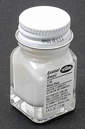 Testor s 1145TT 1 4 Oz White Gloss Enamel Hobby Paint