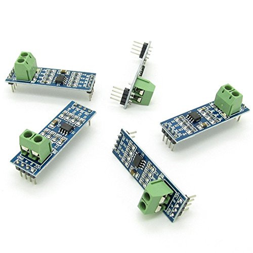 Senmod 5PCS RS 485 MAX485 Chip Module TTL to RS 485 Module SCM Development Accessories Board