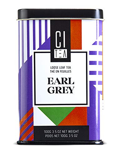 Earl Grey Loose Leaf Tea  Premium Black Tea with Bergamot 100g Citea