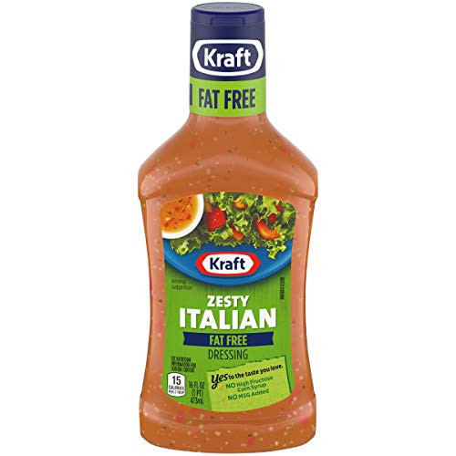 Kraft Salad Dressing Fat Free Zesty Italian 16 oz Kraft Salad Dressing Fat Free Zesty Italian 16 oz