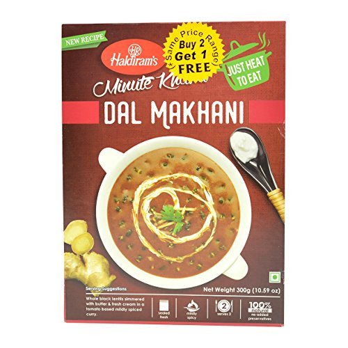 Haldirams  Minute Khana Dal Makhani  300 Grams gm