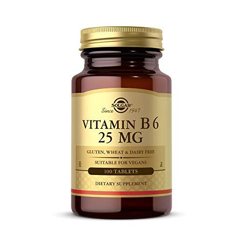 Solgar  Vitamin B6  25 mg  100 Tablets