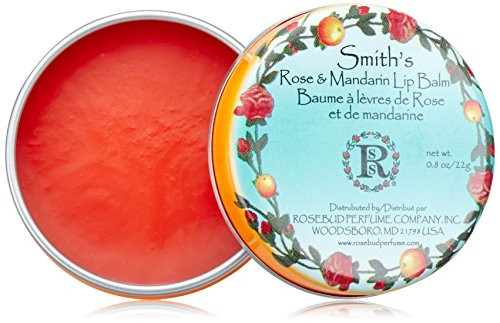 Rosebud Smith s Lip Balm Rose and Mandarin 0 8 Ounce Rosebud Smith s Lip Balm Rose and Mandarin 0 8 Ounce