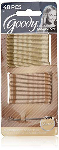 Goody Colour Collection Slide Proof Blonde Bobbie Slides   48 PK