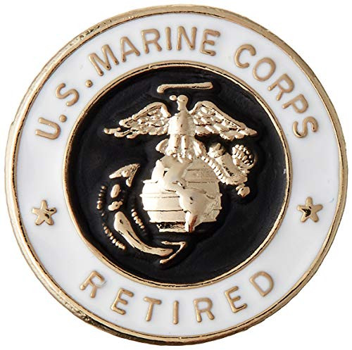 EagleEmblems P12336 PIN USMC Retired  Mini   5 8