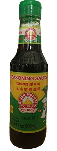 Golden Mountain Seasoning Soybean Sauce   6 8 fl oz bottle