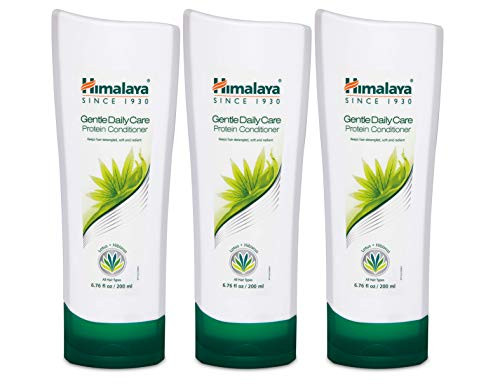 Himalaya Gentle Daily Care Protein Conditioner for Smooth  Shiny  Tangle Free Hair  6 76 oz  3 Pack