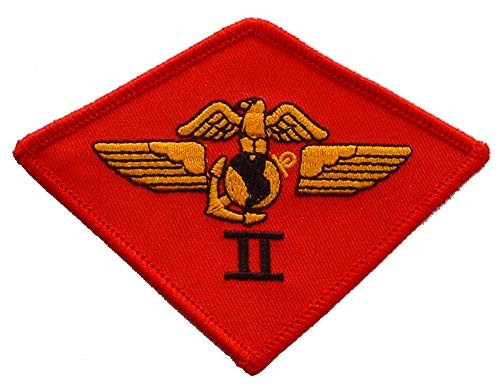 United States Marine Corps USMC  2nd Aircraft Wing Patch  with Iron On Adhesive  Full Color