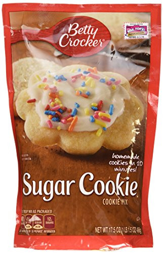 Betty Crocker Sugar Cookie Mix 17 5oz  2 Packages