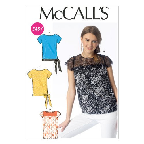 McCall Pattern Company M6926 Misses Tops  Size E5