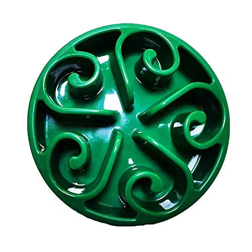 Foir Anti Gulping Fun Feeder Slow Feed Interactive Bloat Stop Dog Bowls pet Slow Feeder Dog Bowls deep Green Foir Anti Gulping Fun Feeder Slow Feed Interactive Bloat Stop Dog Bowls pet Slow Feeder Dog Bowls deep Green