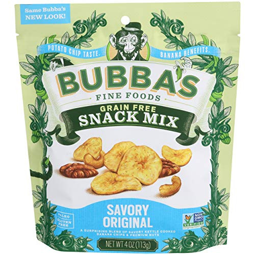 Bubba s Fine Foods Savory Original Snack Mix  4 Ounce