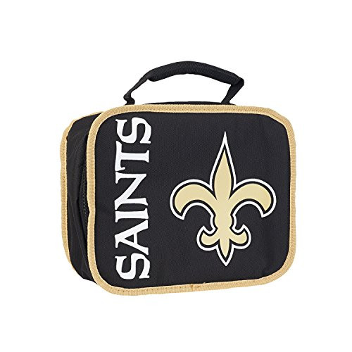 NFL New Orleans Saints  Sacked  Lunch Kit  10 5  x 8 5  x 4