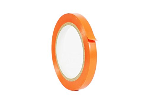 WOD VTC365 Orange Vinyl Pinstriping Tape  1 2 inch x 36 yds  for School Gym Marking Floor  Crafting  Stripping Arcade1Up  Vehicles and More