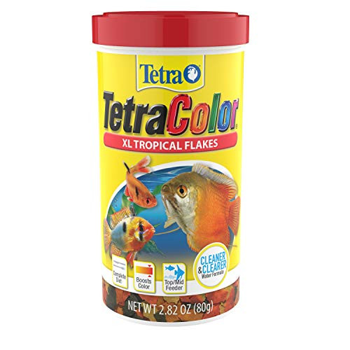 Tetra 16265 Color Tropical Flakes with Natural Color Enhancer  2 82 Ounce