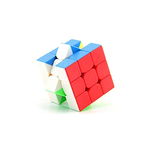CuberSpeed Moyu MoFang JiaoShi Mini 3x3 stickerless Bright 5 0cm 3x3x3 Magic Cube Cubing Classroom Mini 3X3 Color Speed Cube