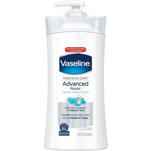 Vaseline Intensive Care Advanced Repair Unscented Healing Moisture Lotion  20 3 oz