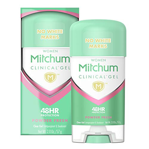 Mitchum Women Clinical Gel Antiperspirant Deodorant Powder Fresh 2 0oz Mitchum Women Clinical Gel Antiperspirant Deodorant Powder Fresh 2 0oz
