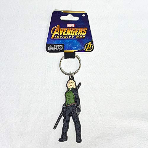 Marvel 68862 Avengers Black Widow Soft Touch Key Ring