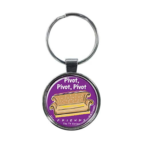 Ata Boy Friends Pivot 1 5  Fob Keychain for Keys  Backpack Pulls and More
