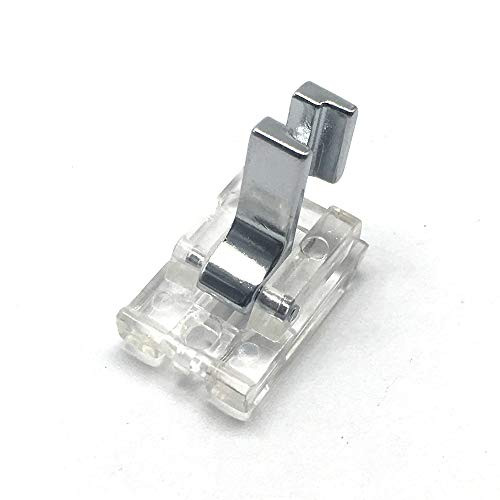HONEYSEW 601L Clear Invisible Zipper Foot Low Shank for Singer Brother Juki Janome Kenmore and More Low Shank Sewing Machines HONEYSEW 601L Clear Invisible Zipper Foot Low Shank for Singer Brother Juki Janome Kenmore and More Low Shank Sewing Machines