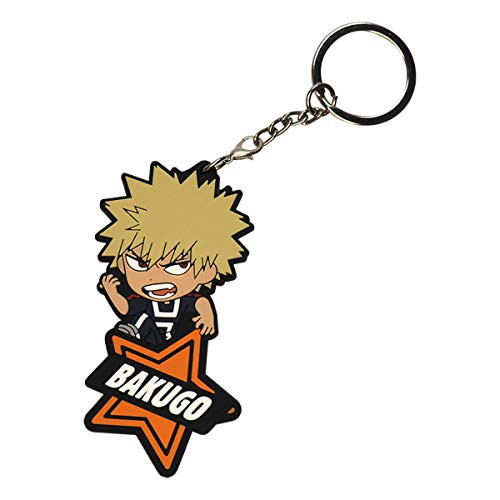COSAUG Katsuki Bakugo Chibi Figure Keychain Type B