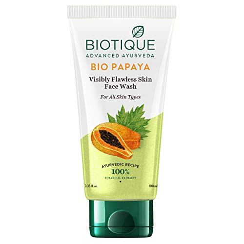 Biotique Bio Papaya Visibly Flawless Skin Face Wash 100ml Biotique Bio Papaya Visibly Flawless Skin Face Wash 100ml