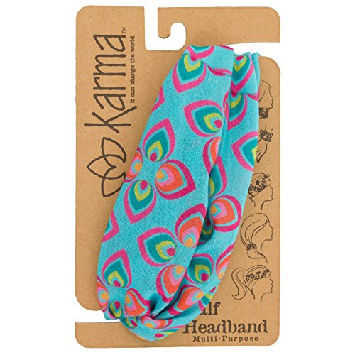 Karma Gifts Half Headband  Blue