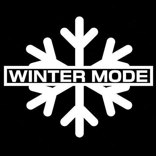 Winter Mode Snowflake NOK Decal Vinyl Sticker Cars Trucks Vans Walls Laptop White 5 5 x 5 5 in NOK166 Winter Mode Snowflake NOK Decal Vinyl Sticker Cars Trucks Vans Walls Laptop White 5 5 x 5 5 in NOK166