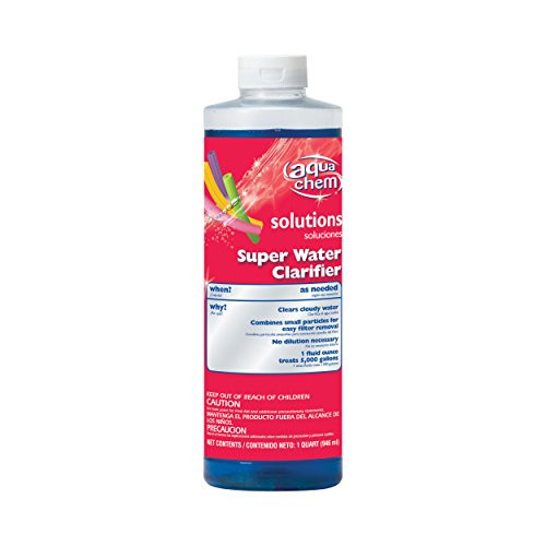 Aqua Chem Super Water Clarifier for Swimming Pools, 1-Quart