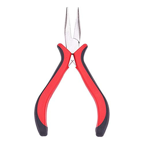 LiQunSweet Flat Nose Jewelry Bending Beading Pliers Chain Nose Pliers with Ferronickel Carbon Hardened Steel Color 12 6cm 5inch Long LiQunSweet Flat Nose Jewelry Bending Beading Pliers Chain Nose Pliers with Ferronickel Carbon Hardened Steel Color 12 6cm 5inch Long